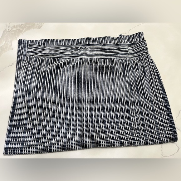 LOFT blue and white midi skirt - Picture 2 of 3